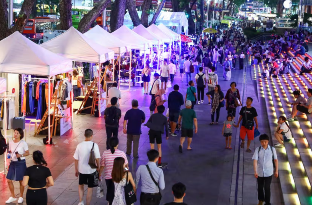 Night Orchard Bazaar Night Orchard Bazaar